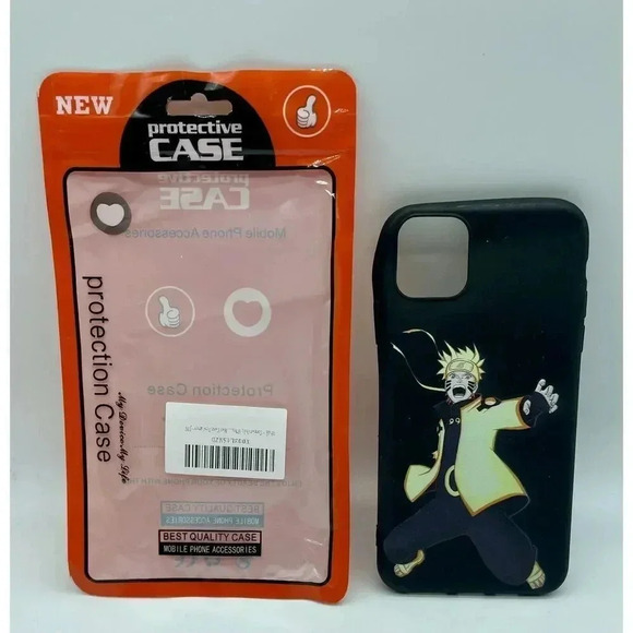 Naruto JIN Design Anime Case for iPhone 11 Pro Max Shockproof Slim Soft Silicone - Picture 2 of 6